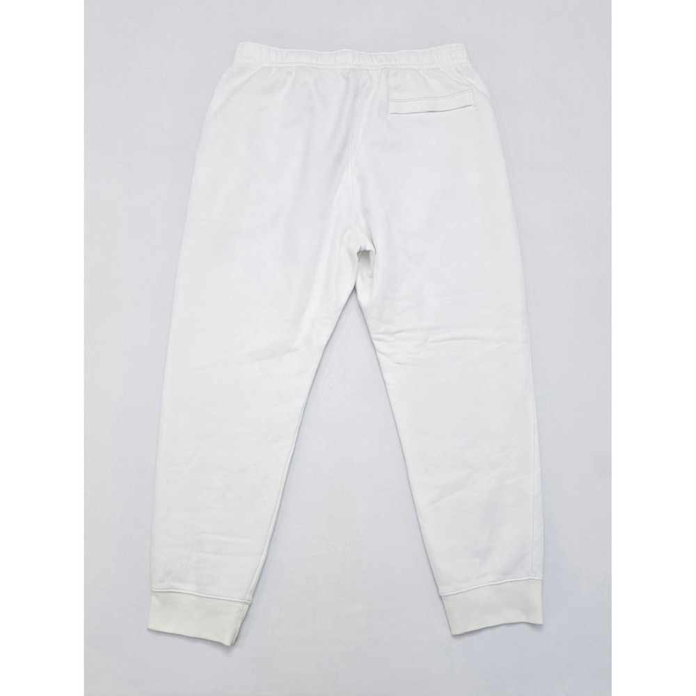 Nike Sportswear Club Fleece Joggers Mens 2XL White BV2671-100 Sweatpants - Picture 3 of 12